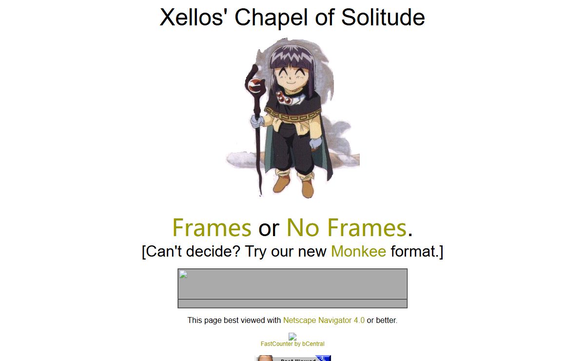 Xellos' Secret Chapel of Solitude