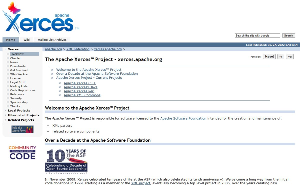 The Apache Xerces™ Project - xerces.apache.org