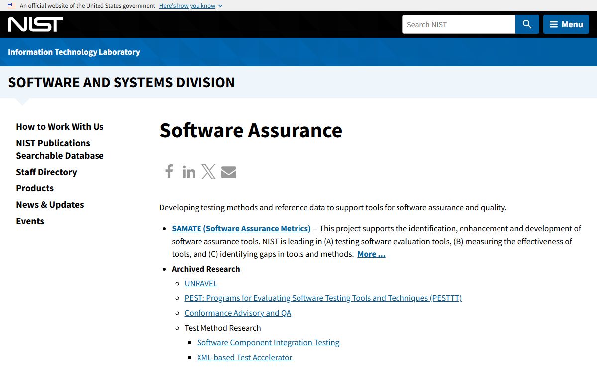 Software Assurance | NIST