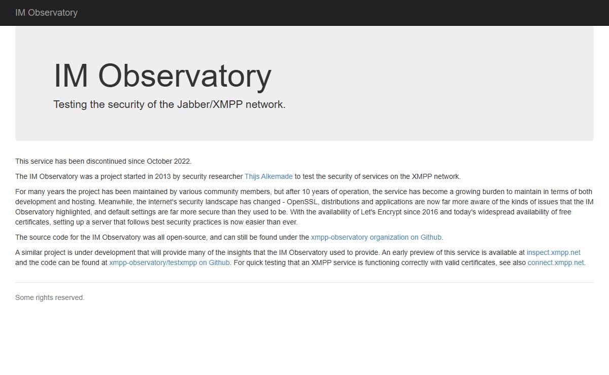 IM Observatory