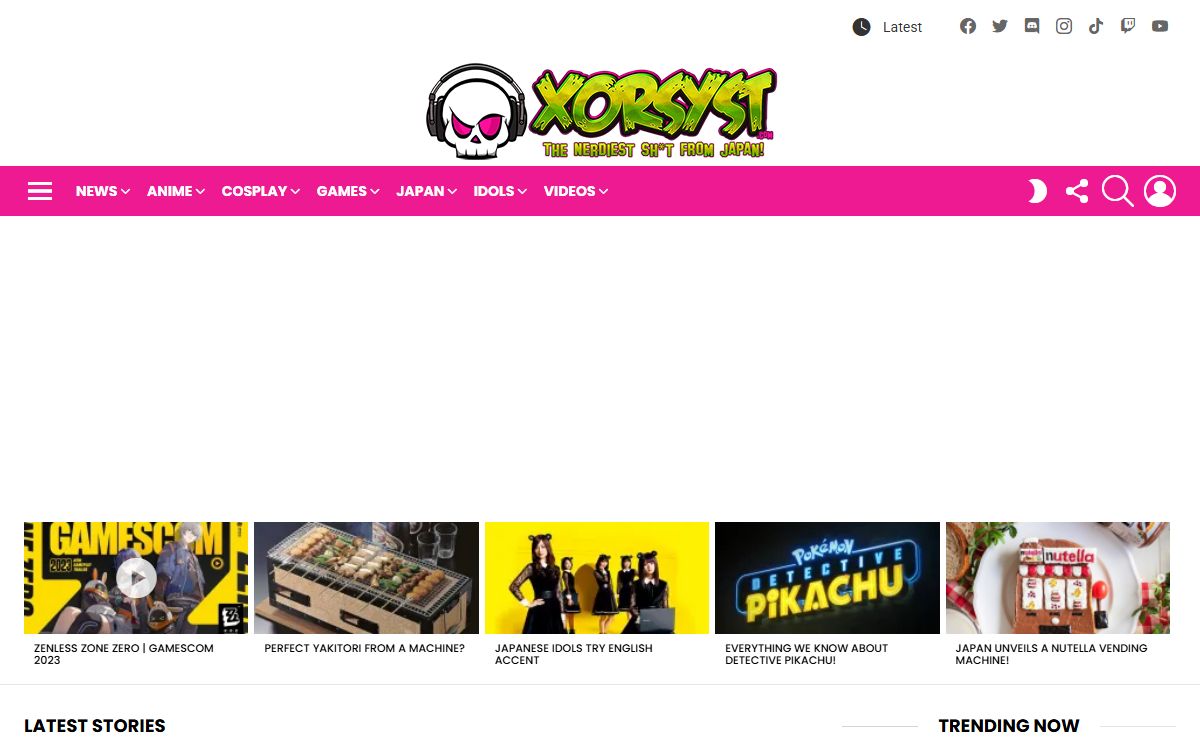 Anime, Gaming, Videos, and Japanese Pop Culture. - xorsyst.com