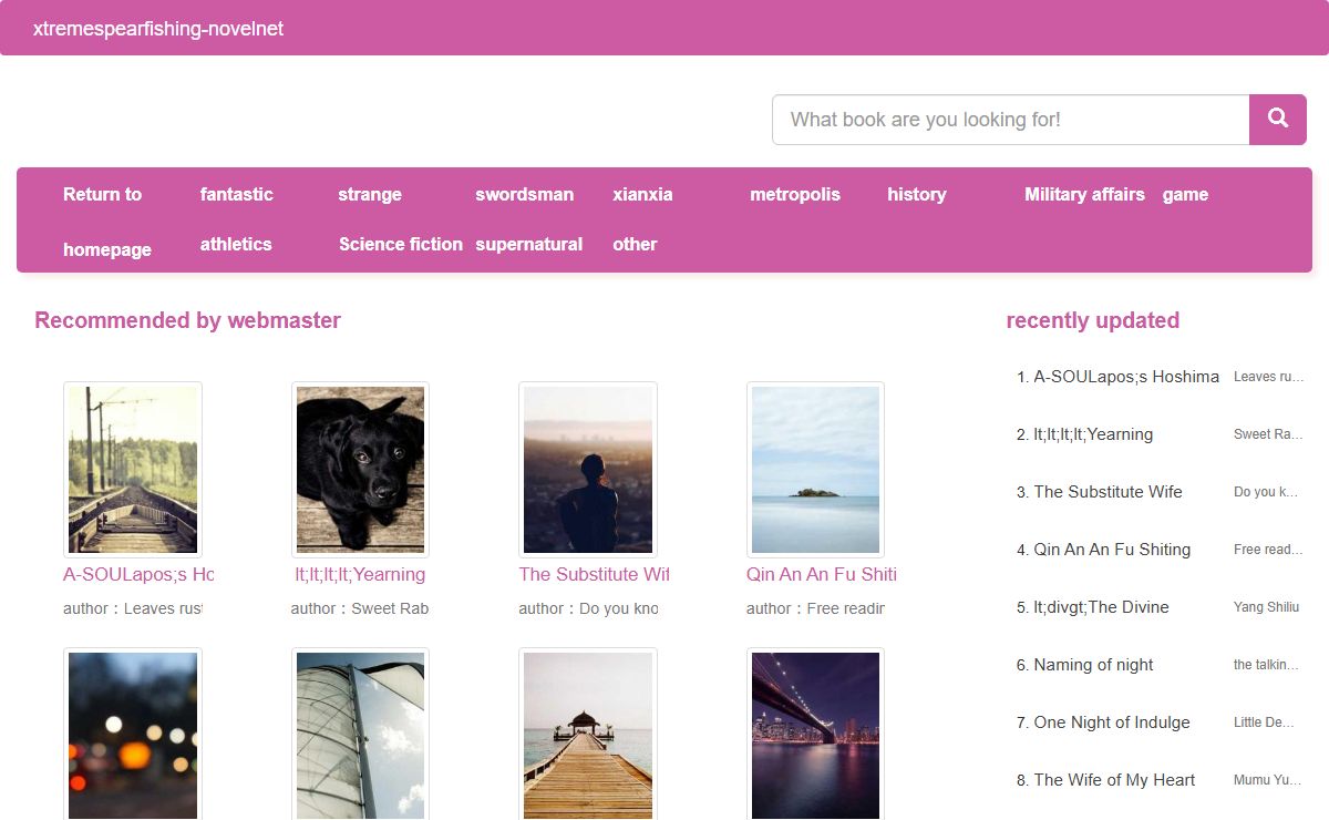 xtremespearfishing-novelnet - Best English Novels Online | xtremespearfishing-novelnet