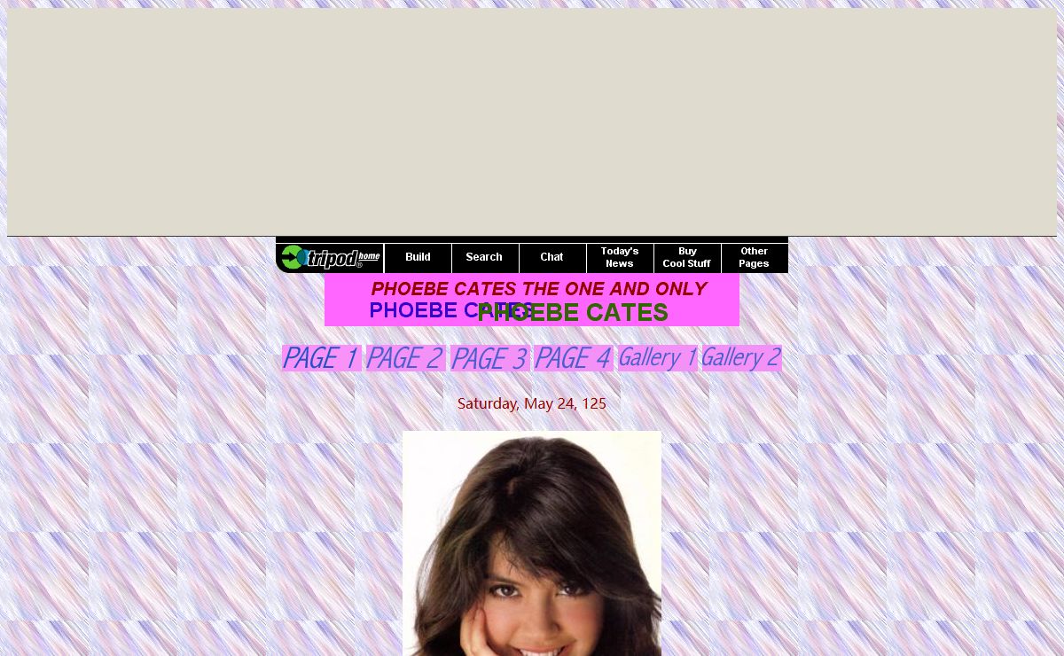 PHOEBE CATES THE ONE AND ONLY