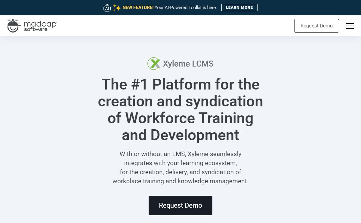 Xyleme LCMS: Your Intelligent Scalable Content Solution
