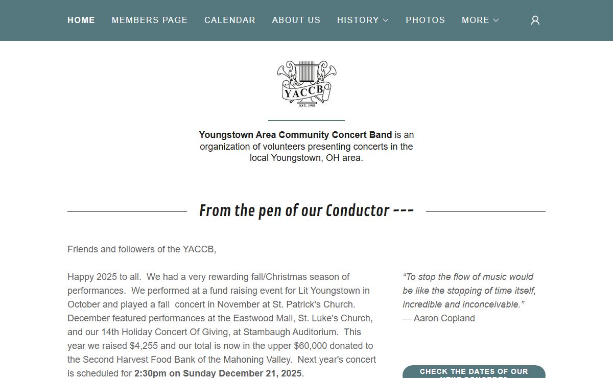 Youngstown Area Community Concert Band
