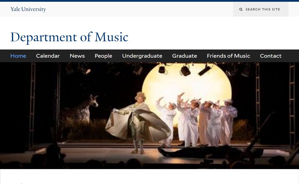 Welcome | Department of Music