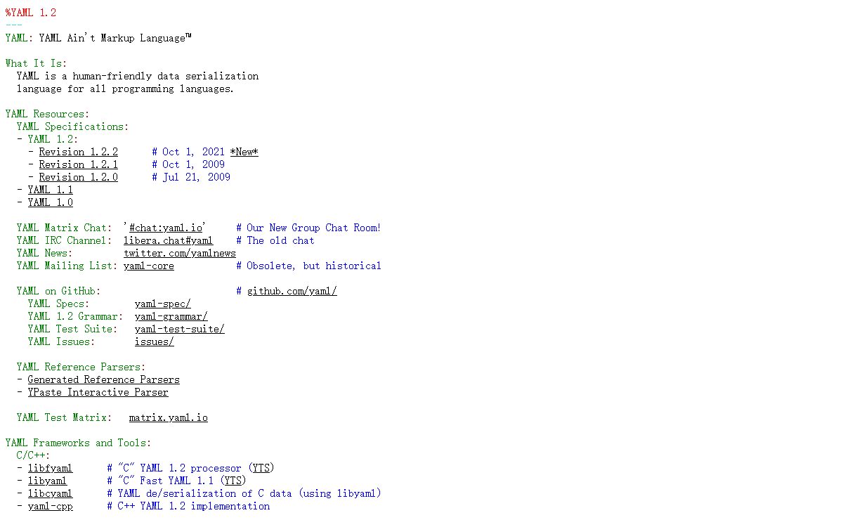 The Official YAML Web Site