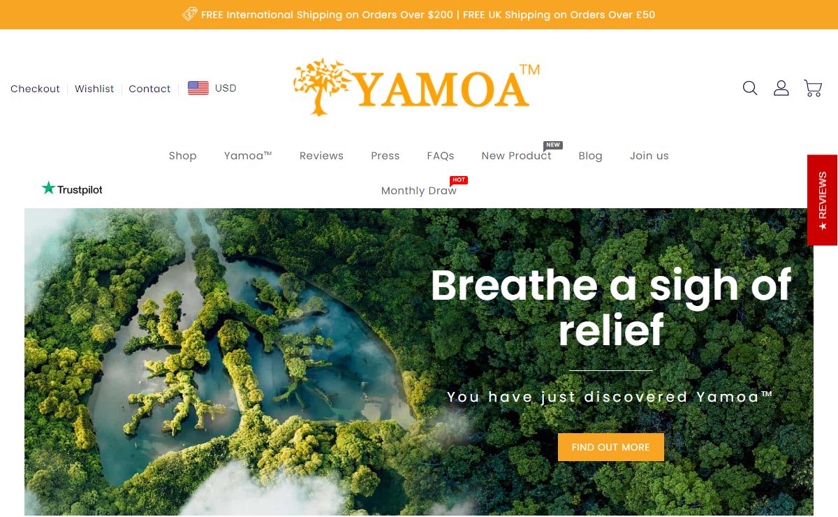 The Official Yamoa™ Website