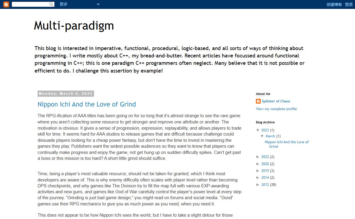 Multi-paradigm