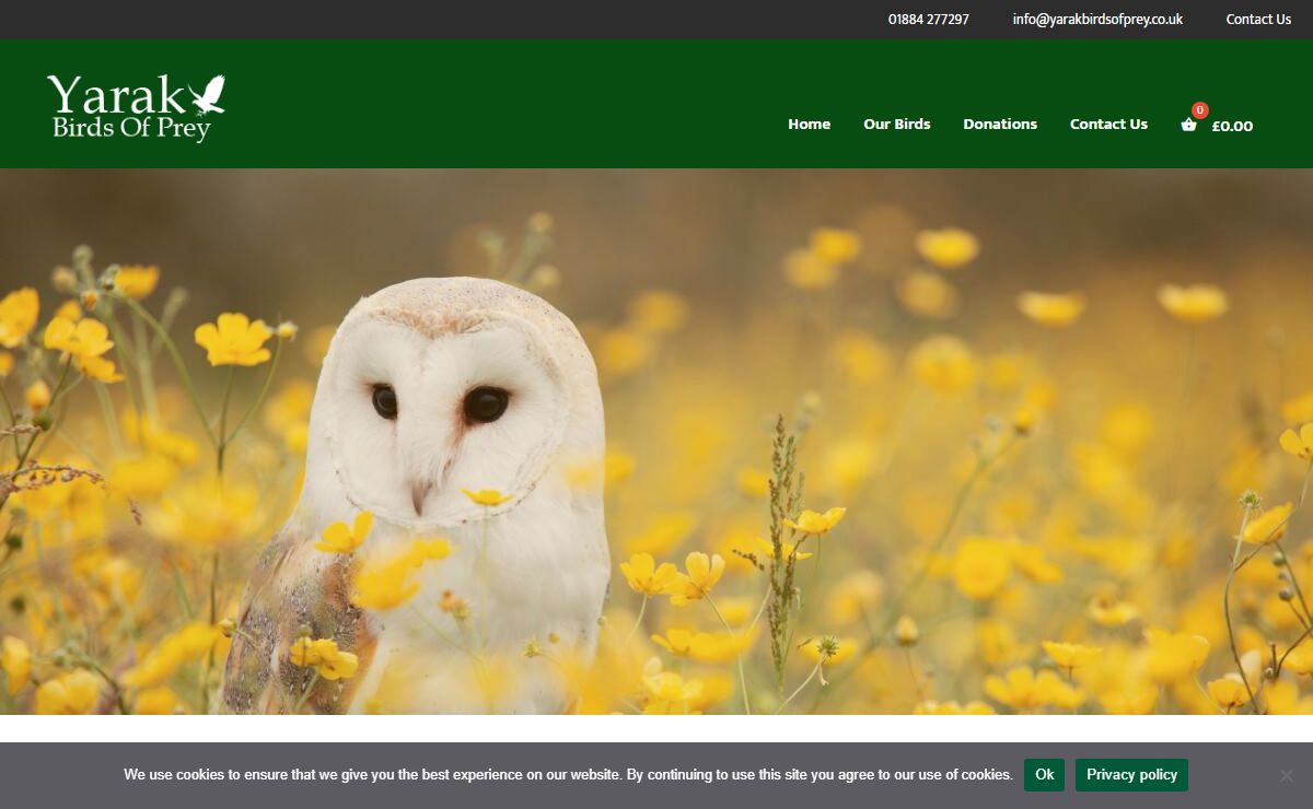 Yarak Birds Of Prey – Bird of prey centre and bird of prey experiences