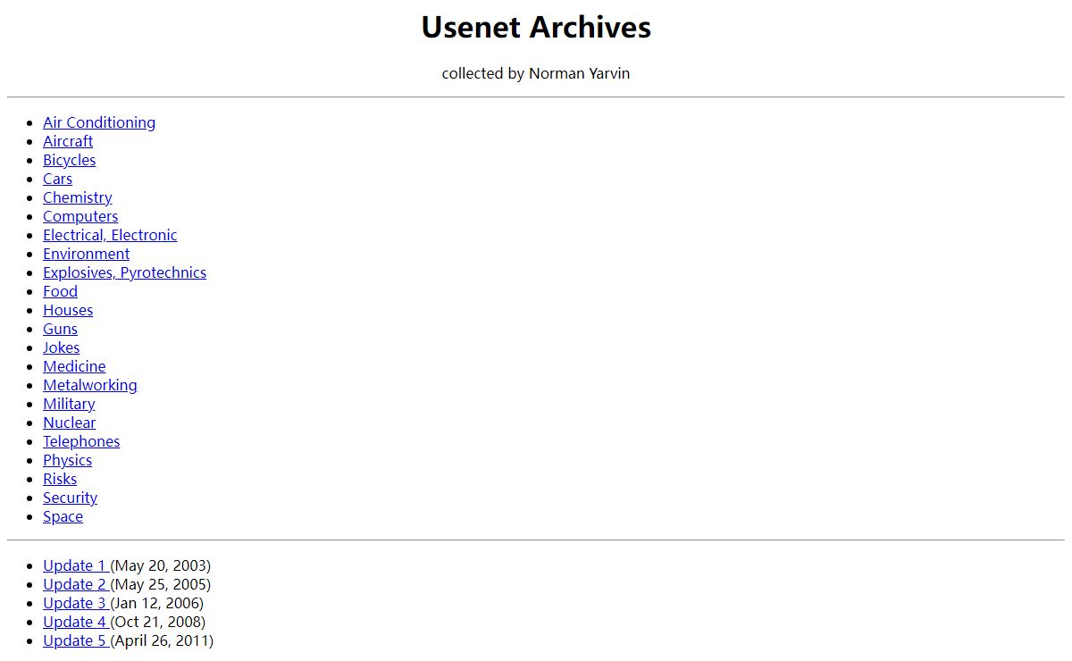 Yarchive