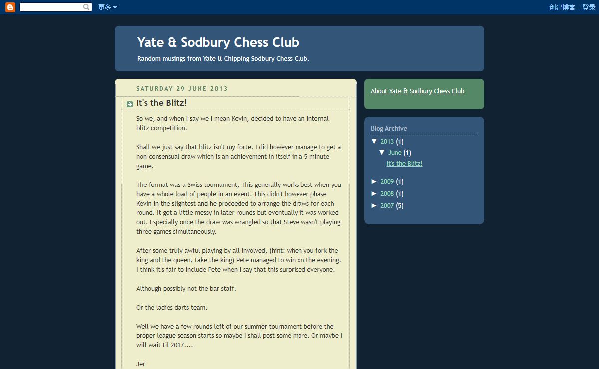 Yate & Sodbury Chess Club