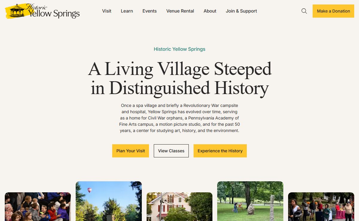 Home - Historic Yellow Springs