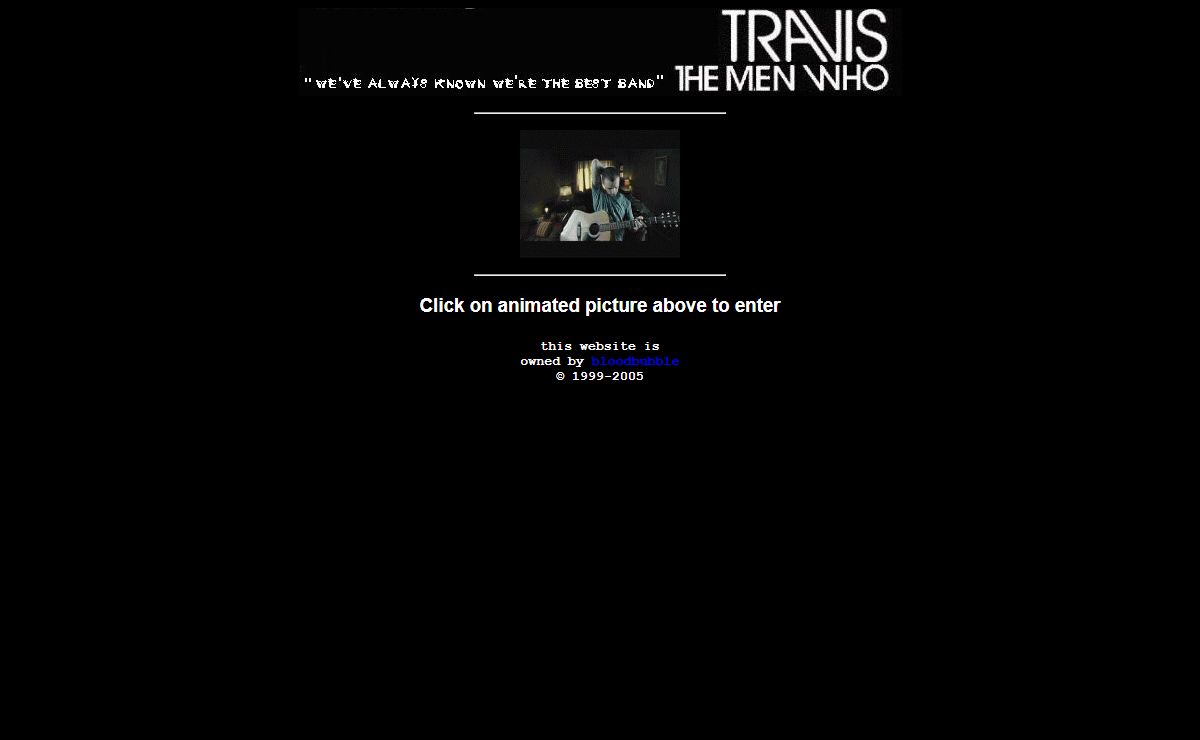 Travis The Men Who
