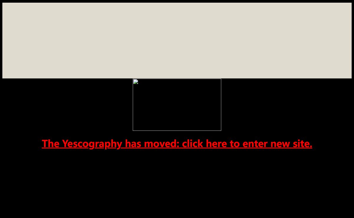 Welcome to Yescography!