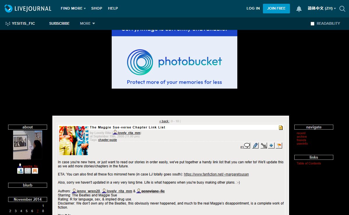 Yes it Is — LiveJournal