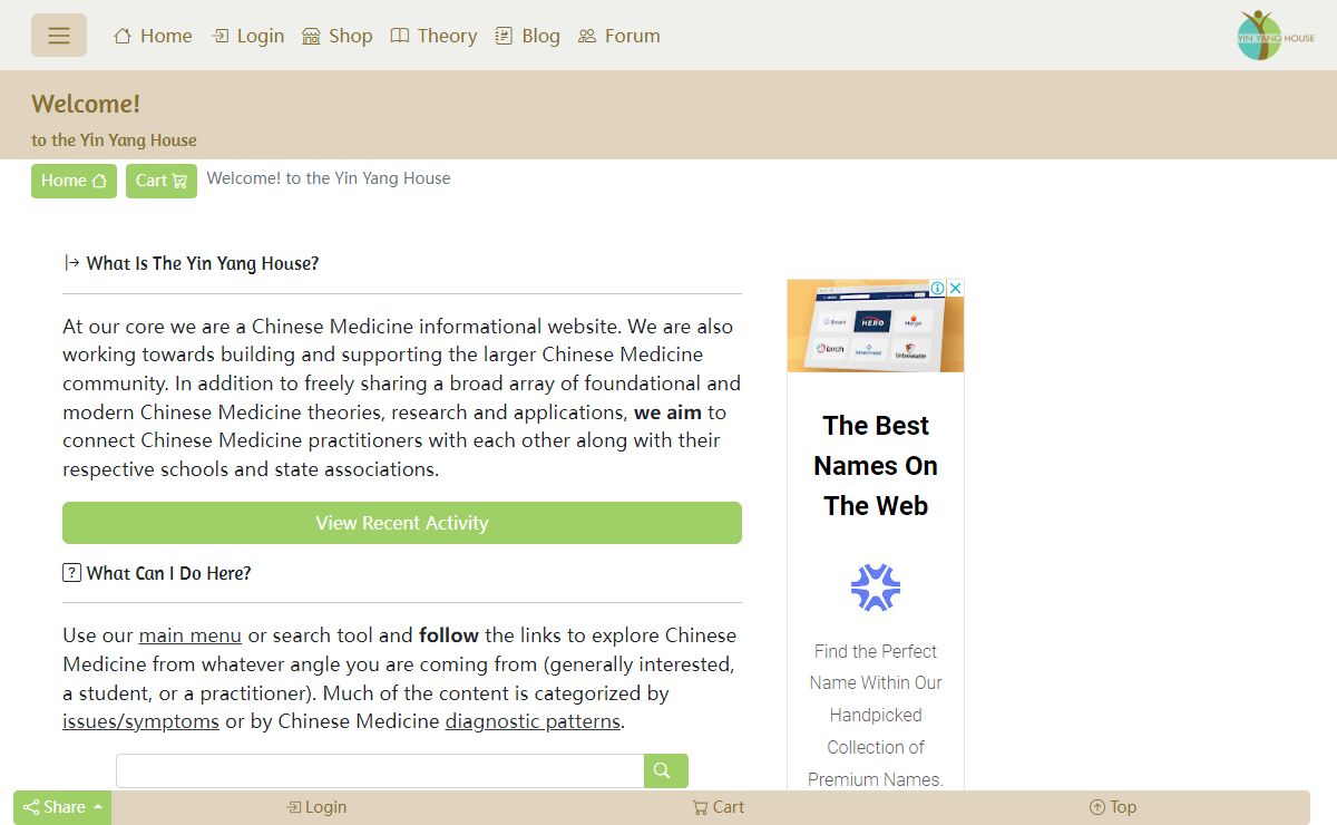 Yin Yang House | Welcome! to the Yin Yang House