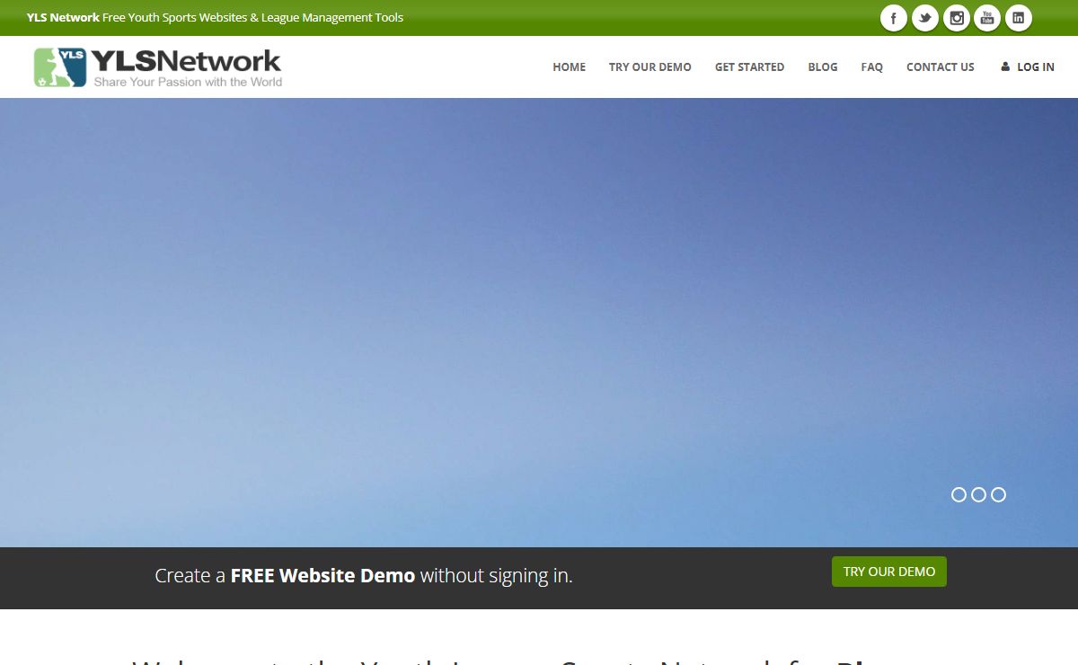 YLS Network Free Player, Team & League Youth Sports Management Tools & Websites