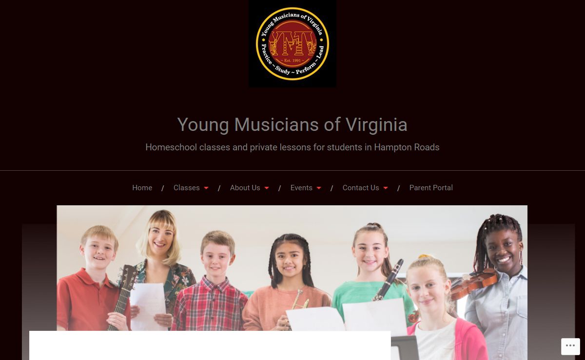 Young Musicians of Virginia – Homeschool classes and private lessons for students in Hampton Roads