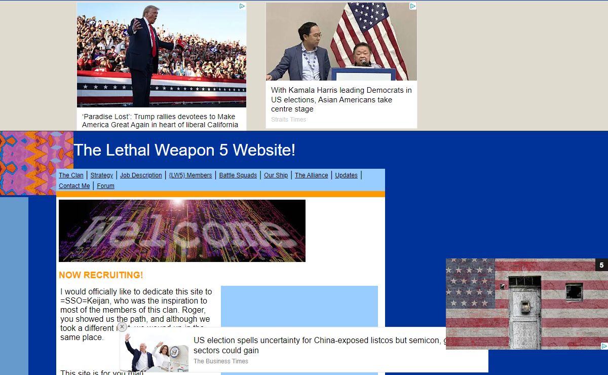 The Lethal Weapon 5 Website!
