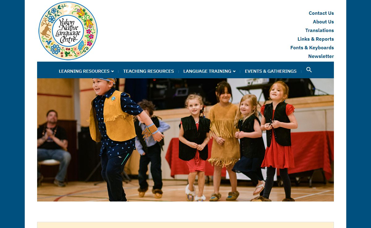 Yukon Native Language Centre -
