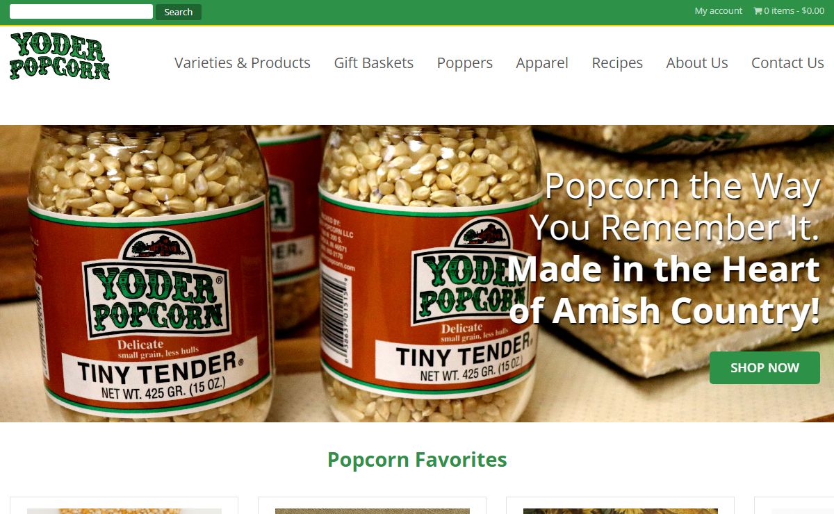 Home - Yoder Popcorn