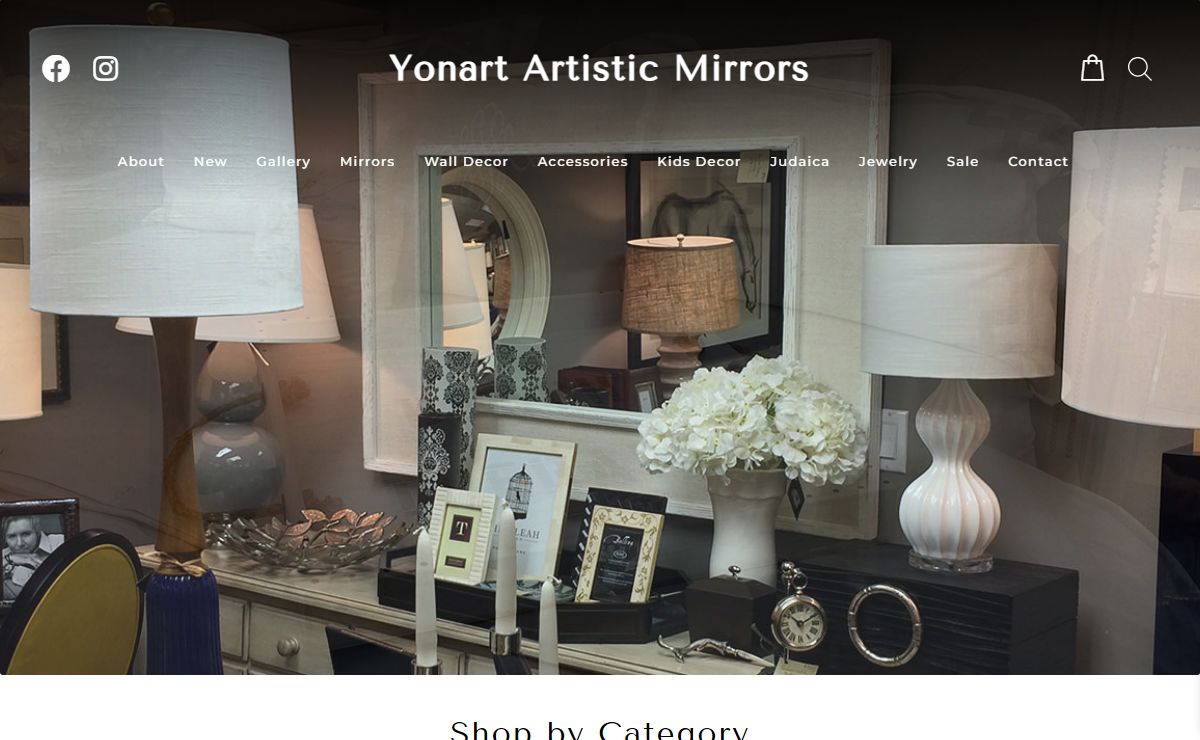 Yonart Artistic Mirrors