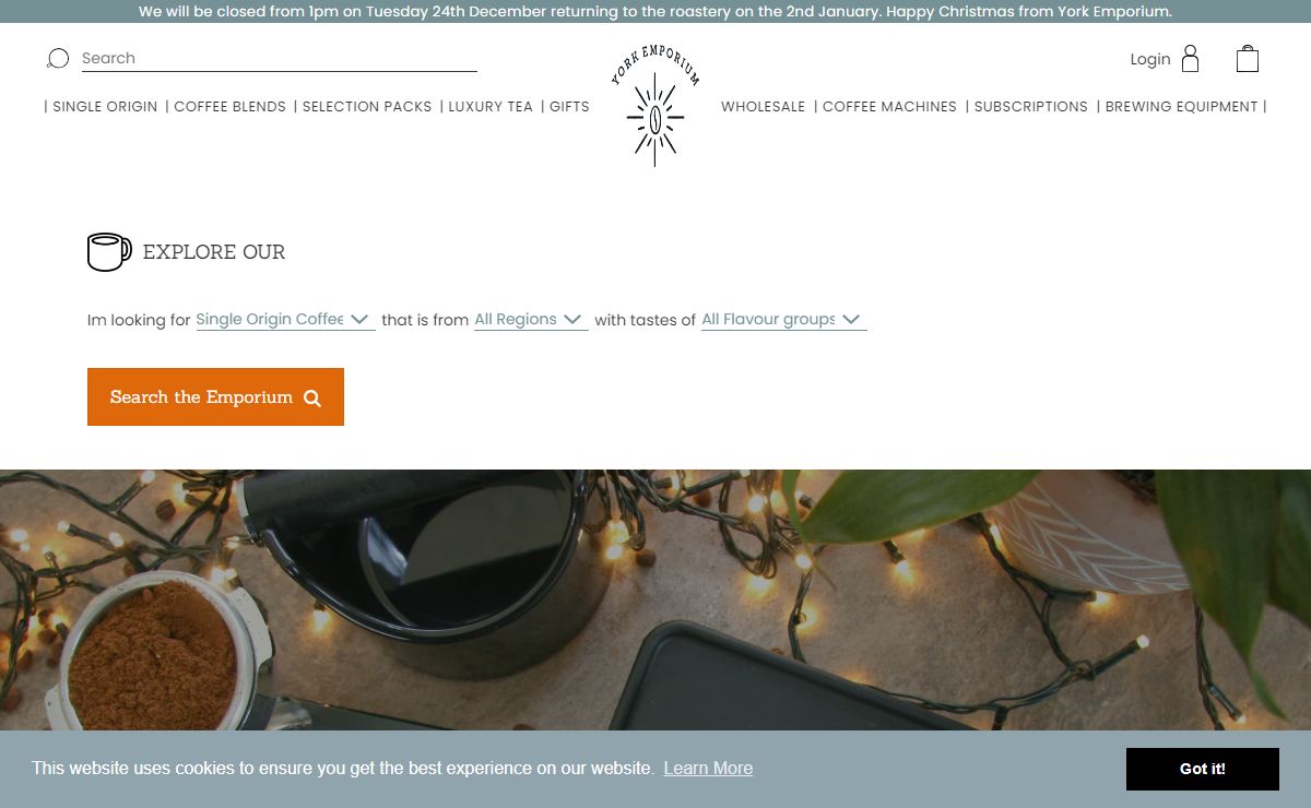 York Emporium - Great Tasting, Gourmet Coffee & Luxury Teas