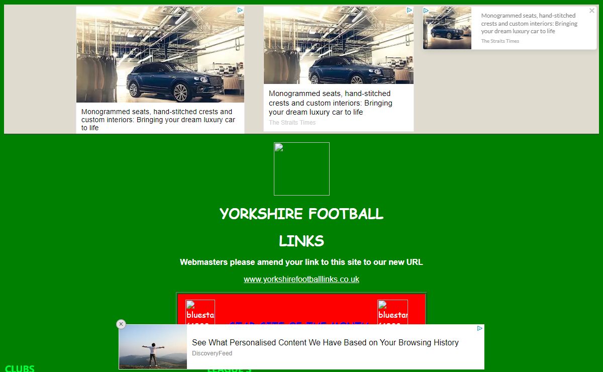 Yorkshire Football Links