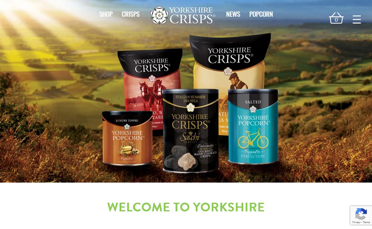 Yorkshire Crisps - Welcome to Yorkshire