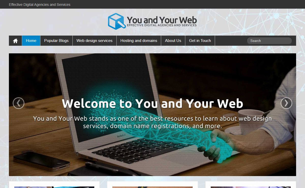 You and Your Web - Effective Digital Agencies and Services