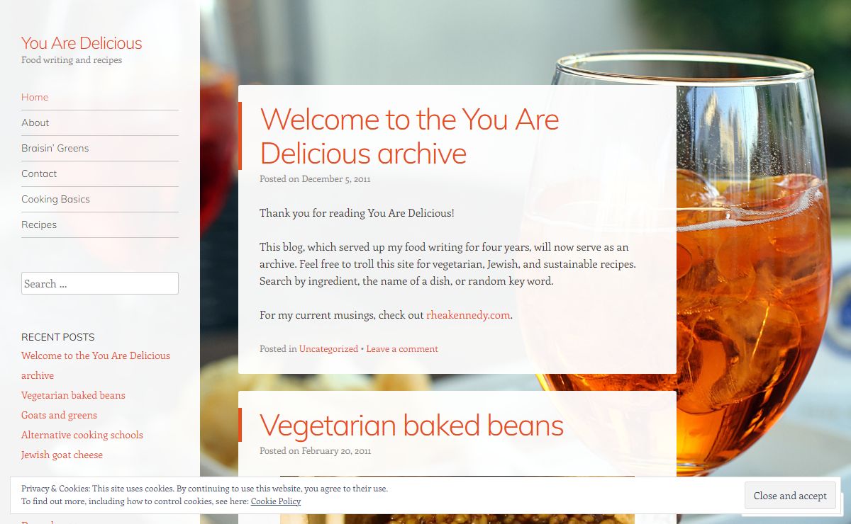 You Are Delicious – Food writing and recipes