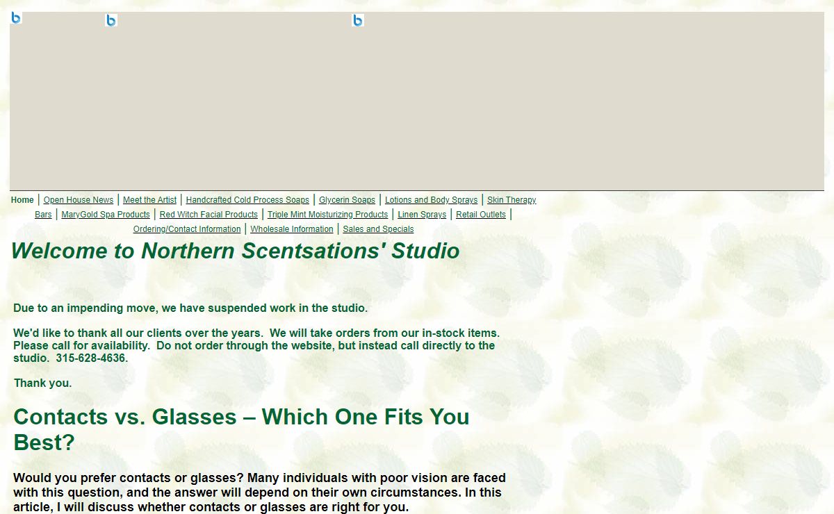 Welcome to Northern Scentsations' Studio