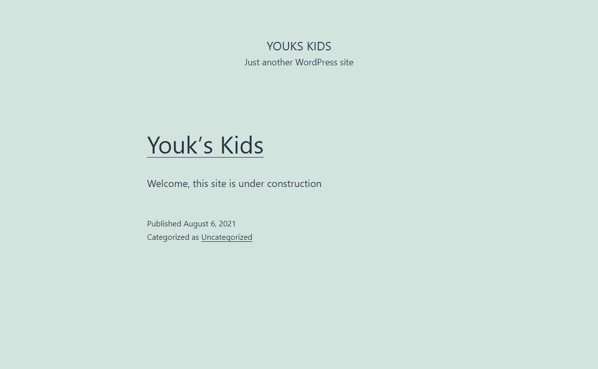 Youks Kids - Just another WordPress site