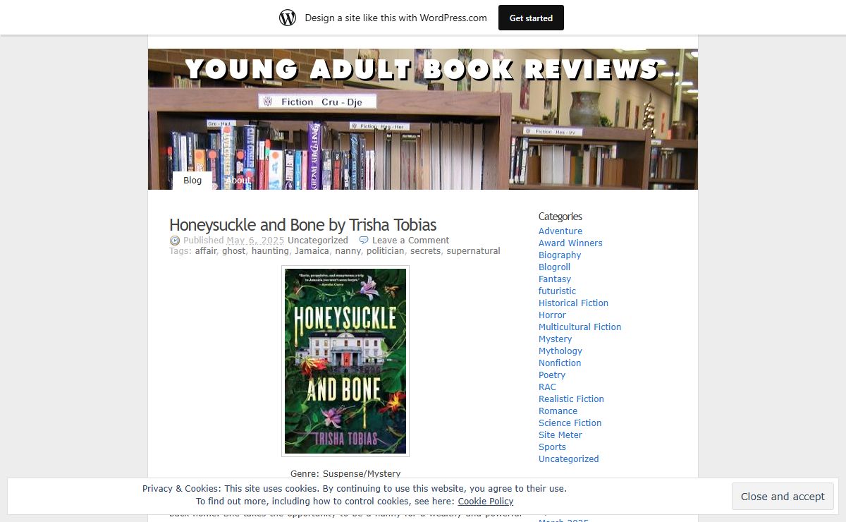 Young Adult Book Reviews | Book reviews written by a high school librarian.