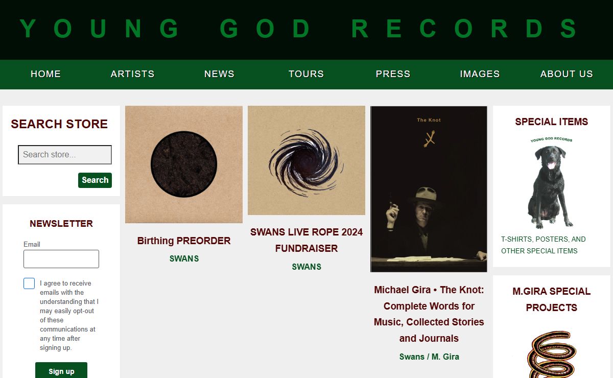 YOUNG GOD RECORDS