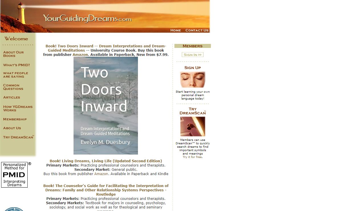 Learn Dream Interpretation - YourGuidingDreams.com