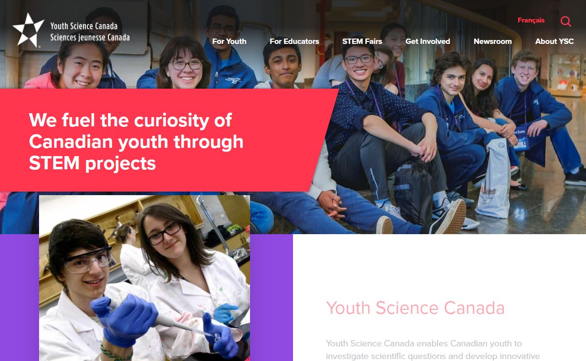 Home - Youth Science Canada | Sciences jeunesse Canada