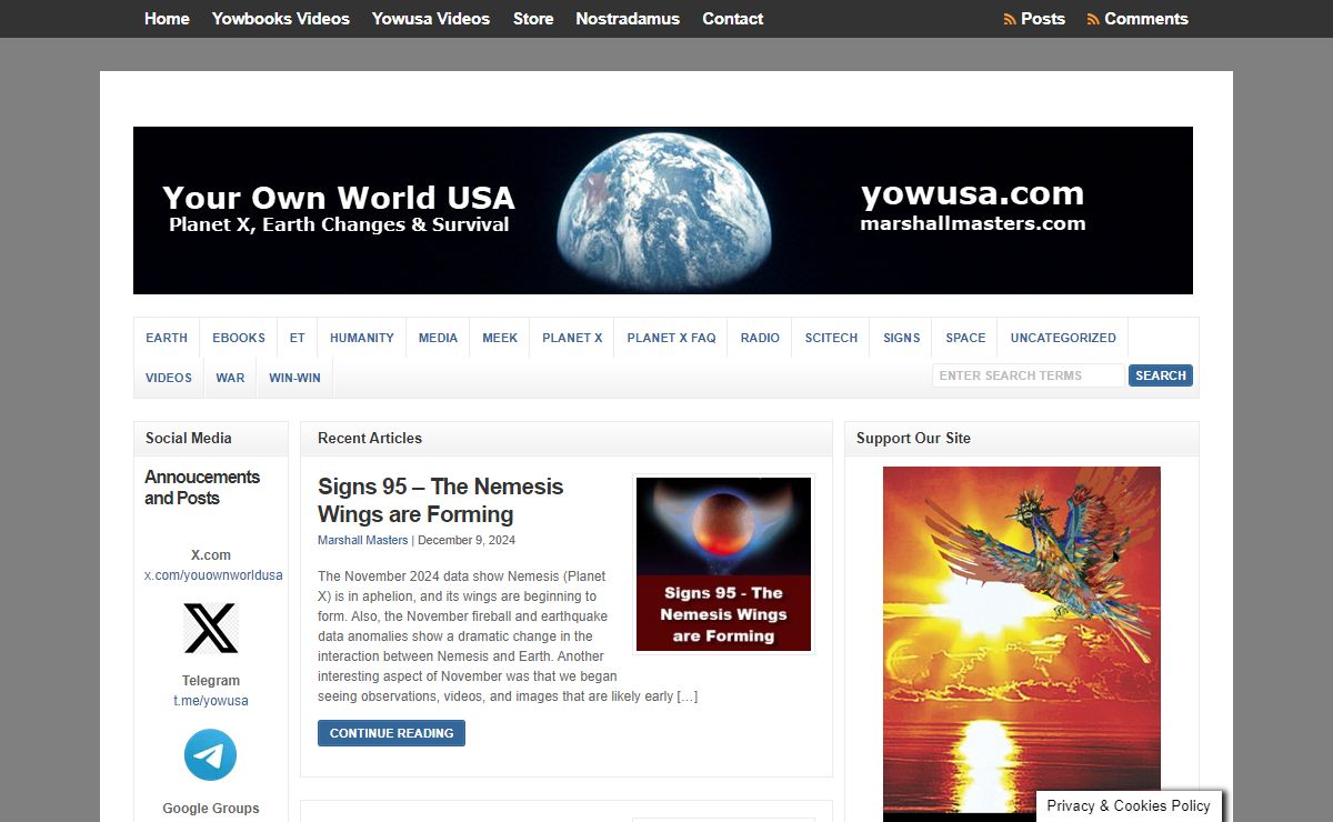 Your Own World USA