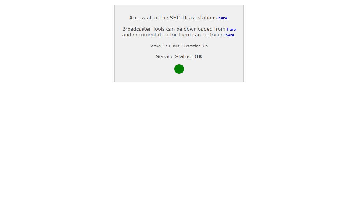 SHOUTcast YP Server