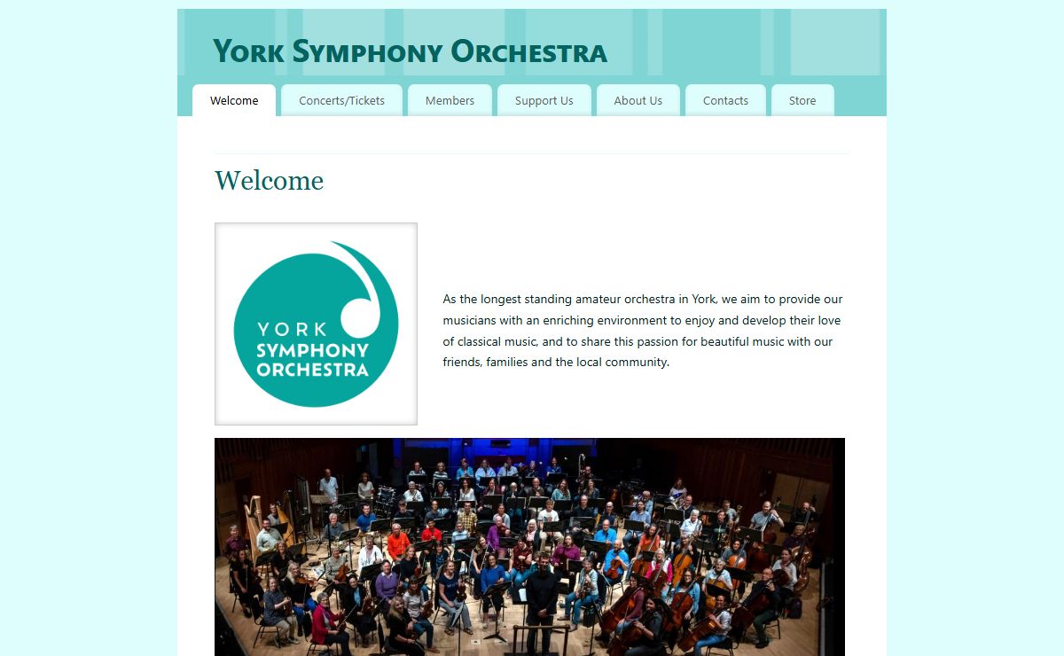 York Symphony Orchestra – The oldest amateur orchestra in York
