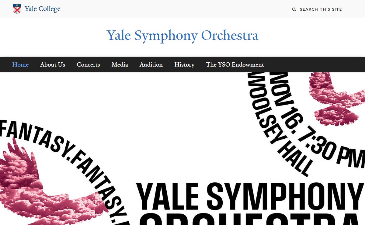 Welcome! | Yale Symphony Orchestra