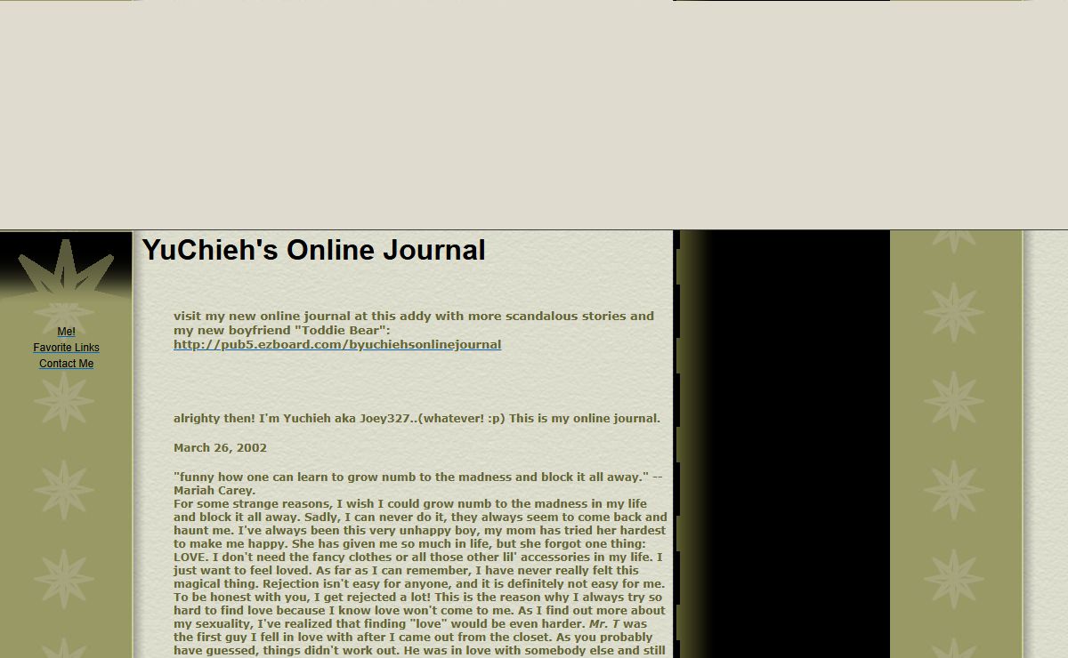 YuChieh's Online Journal