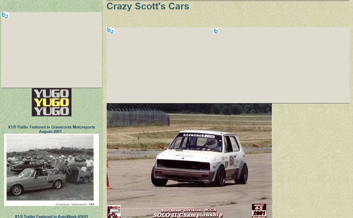 Crazy Scotts Cars