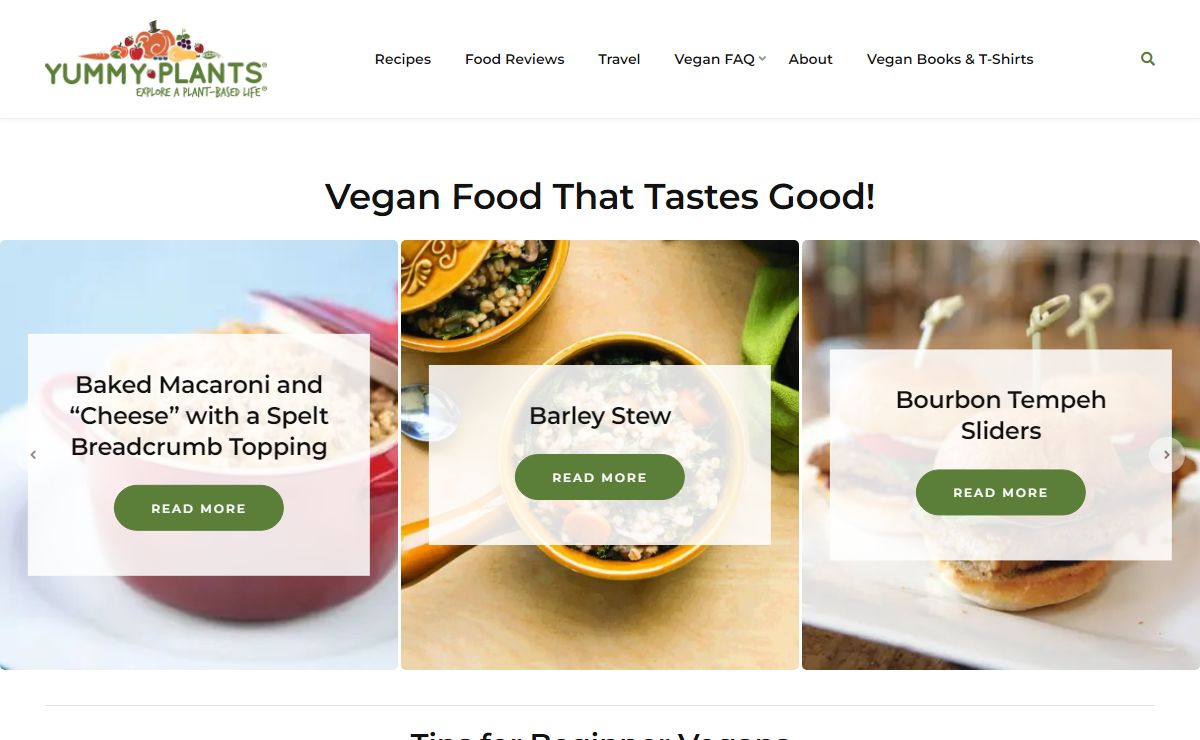 How to Start a Vegan Diet - Vegan Food That Tastes Good! - Yummy Plants