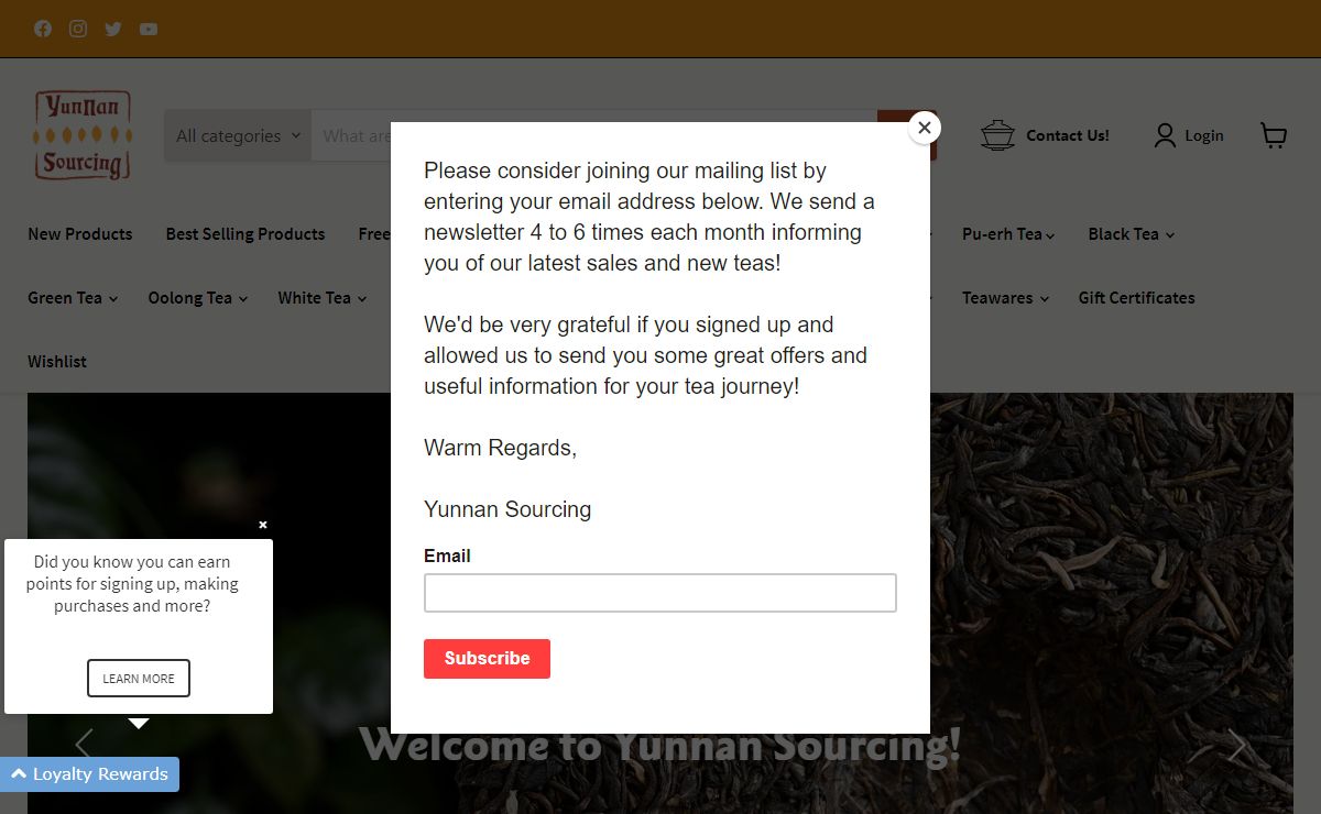Yunnan Sourcing - The Ultimate Source for Yunnan Pu-erh Tea — Yunnan Sourcing Tea Shop