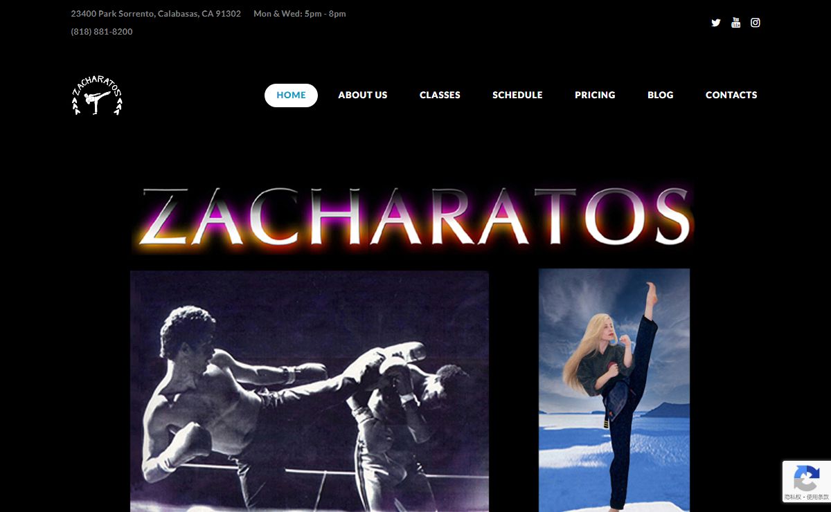 Zacharatos - KARATE, KICKBOXING / MMA, & SOCCER