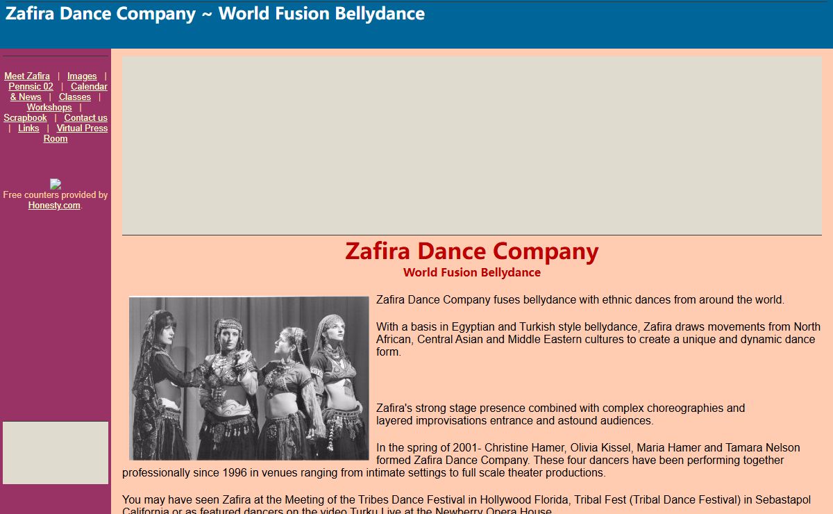 Zafira Dance Company ~ World Fusion Bellydance