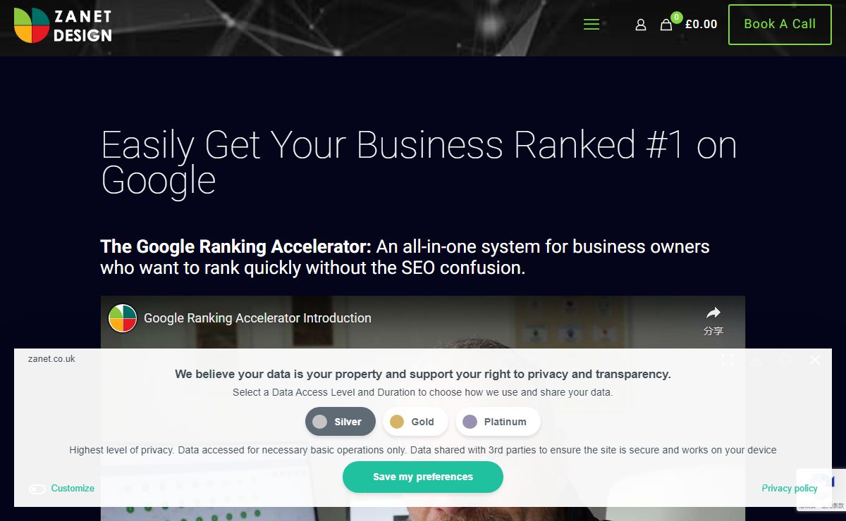 Bournemouth Web Design For Ranking Google Business - Zanet Design Ltd