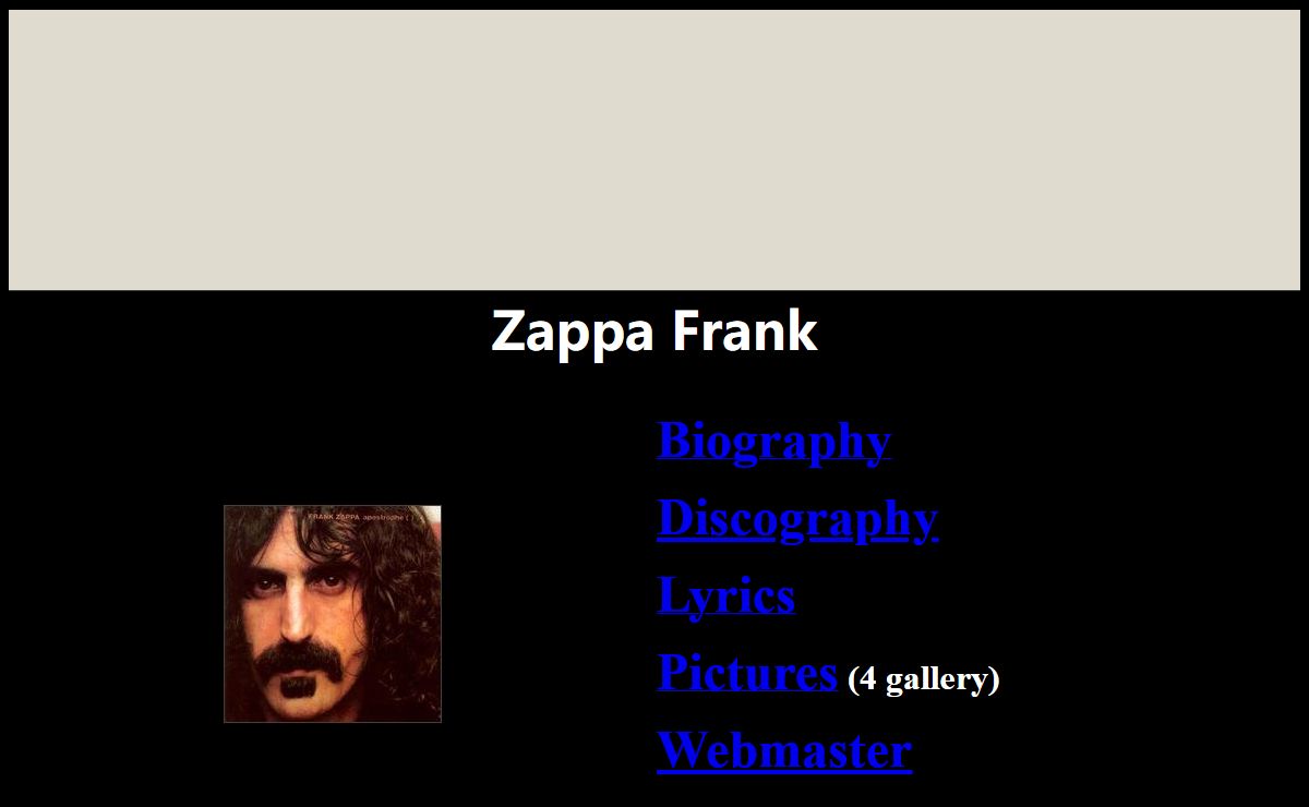 Zappa Frank 4 U